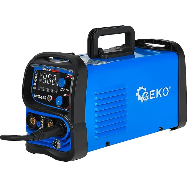 GEKO MIG MAG MMA lasapparaat 20-160 A met digitale regeling en starterset voor laswerk