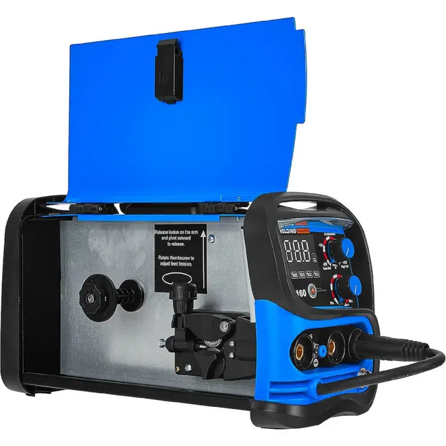 GEKO MIG MAG MMA lasapparaat 20-160 A met digitale regeling en starterset voor laswerk