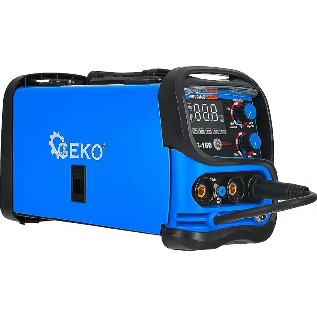 GEKO MIG MAG MMA lasapparaat 20-160 A met digitale regeling en starterset voor laswerk