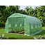John Gardener Folietunnel tuinkas 3 x 4 x 2 m groen met 8 ramen voor moestuin en volkstuin