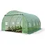 John Gardener Folietunnel tuinkas 3 x 4 x 2 m groen met 8 ramen voor moestuin en volkstuin