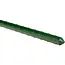 GEKO Groene plantenstok staal 16 mm x 150 cm met puntige tip voor tomaten en klimplanten