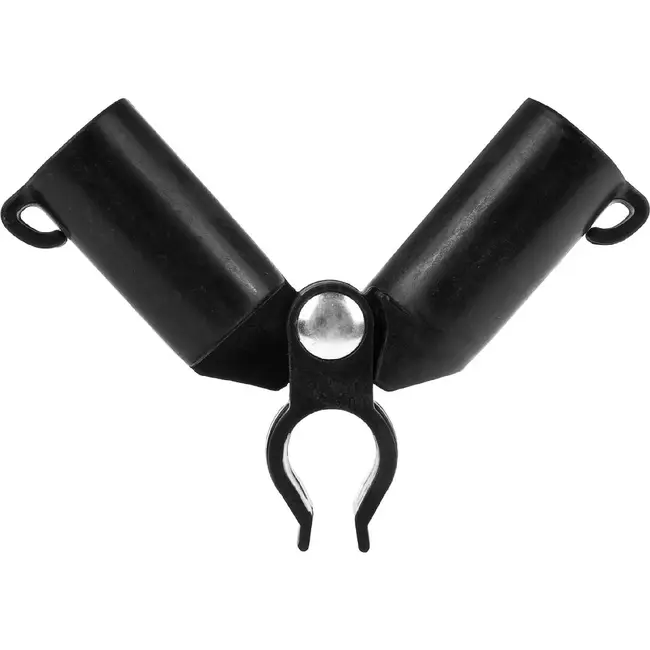 GEKO Topconnector voor tuinsteunen 20 mm, verstelbare koppeling voor klimplanten, 4 stuks
