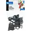 GEKO Topconnector voor tuinsteunen 16 mm, verstelbare koppeling voor klimplanten, 4 stuks