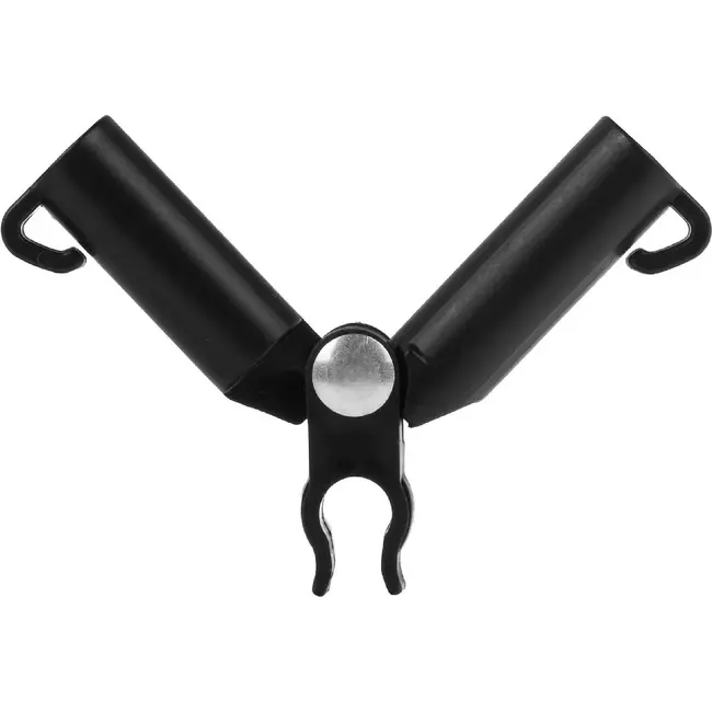 GEKO Topconnector voor tuinsteunen 8 mm, verstelbare koppeling voor klimplanten, 4 stuks