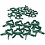 GEKO Plantclips voor plantensteun groen, set met 2 maten voor tomaten en komkommers