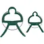 GEKO Plantclips voor plantensteun groen, set met 2 maten voor tomaten en komkommers