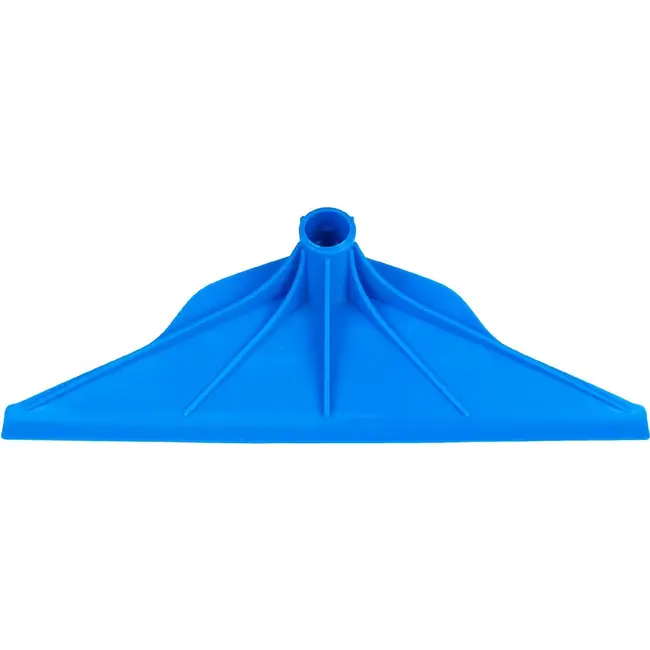 GEKO Kunststof mestschraper 35 cm blauw, licht en handig voor stal en erf