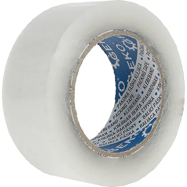 GEKO Verpakkingstape transparant 48 mm x 132 m voor dozen en pakketten 6 stuks