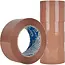 GEKO Verpakkingstape bruin 48 mm x 132 m voor dozen en pakketten 6 stuks
