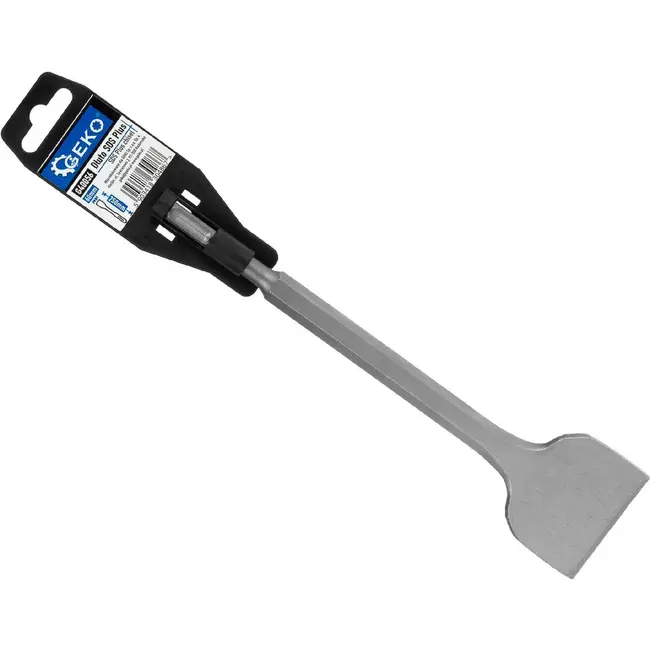 GEKO Brede SDS Plus beitel 60 x 250 mm voor tegels, lijmresten en mortel