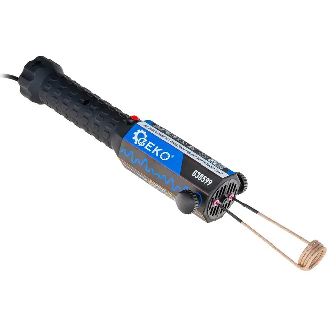 GEKO Inductieverhitter 1300 W 230 V met 25, 30 en 45 mm spoelen in draagkoffer