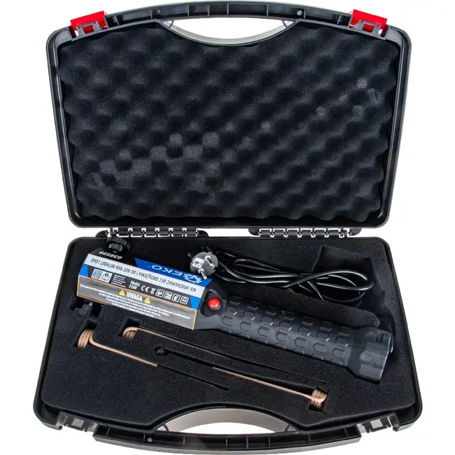 GEKO Inductieverhitter 1300 W 230 V met 25, 30 en 45 mm spoelen in draagkoffer