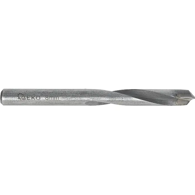 GEKO Metaalboor 8 x 90 mm met YG8 hardmetalen punt voor nauwkeurig boren in metaal