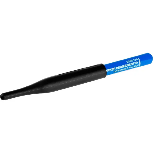 GEKO Permanente diep gat marker zwart 30 mm in displaybox met 24 stuks