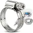 GEKO Slangklem bandset 8 mm x 3 m met 10 klemmen voor maatwerk