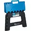 GEKO Inklapbare kruk 130 kg met handvat en compact opbergformaat 4 cm breed