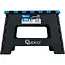 GEKO Inklapbare kruk 130 kg met handvat en compact opbergformaat 4 cm breed
