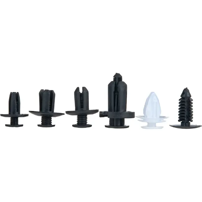 GEKO Kunststof auto clips assortiment 100-delig voor bekleding, bumper en wielkast