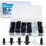 GEKO Kunststof auto clips assortiment 100-delig voor bekleding, bumper en wielkast