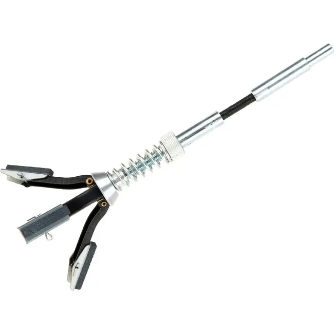 GEKO Cilinderhoon 19-63 mm voor boormachine met veerbelaste armen en stenen 28 x 6 mm