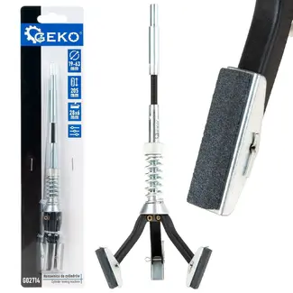 GEKO Cilinderhoon 19-63 mm voor boormachine met veerbelaste armen en stenen 28 x 6 mm