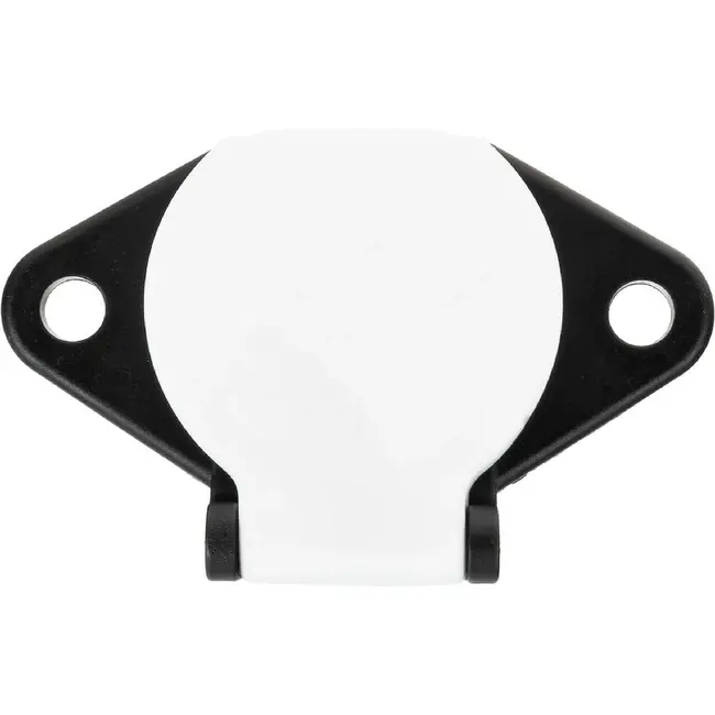 GEKO 7-polige aanhanger stekkerdoos type S 24 V zwart voor oplegger en trailer