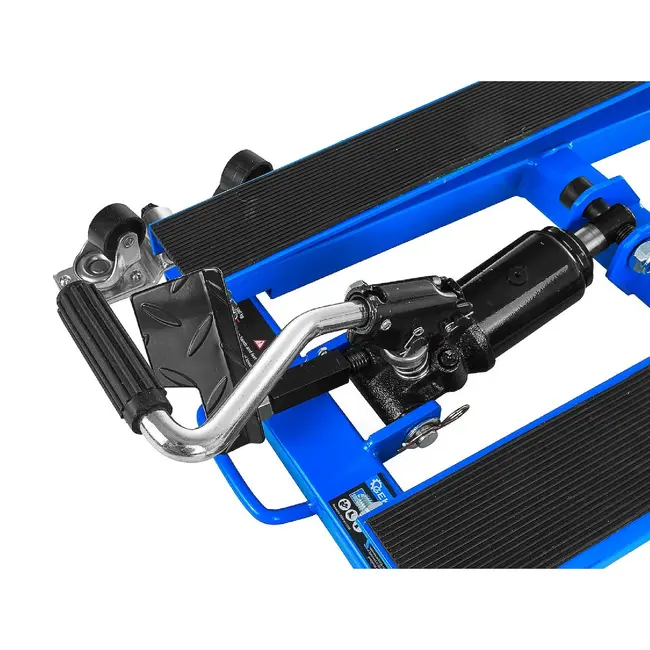 GEKO Hydraulische schaarlift 500 kg voor motor ATV quad en scooter met voetbediening
