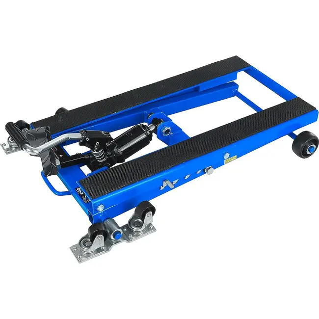GEKO Hydraulische schaarlift 500 kg voor motor ATV quad en scooter met voetbediening
