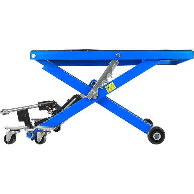 GEKO Hydraulische schaarlift 500 kg voor motor ATV quad en scooter met voetbediening