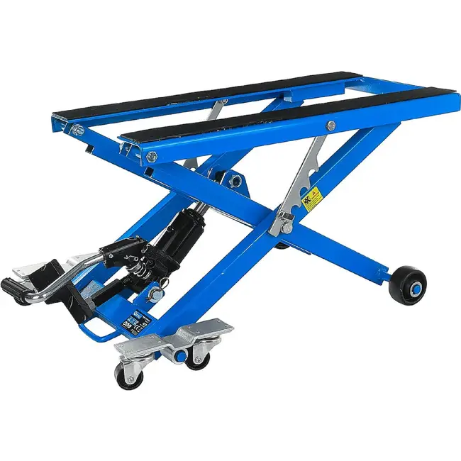 GEKO Hydraulische schaarlift 500 kg voor motor ATV quad en scooter met voetbediening