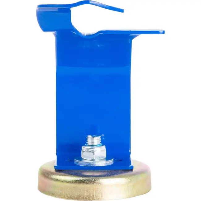 GEKO Magnetische houder voor MIG lastoorts 85 × 148 mm met stalen standaard en voet