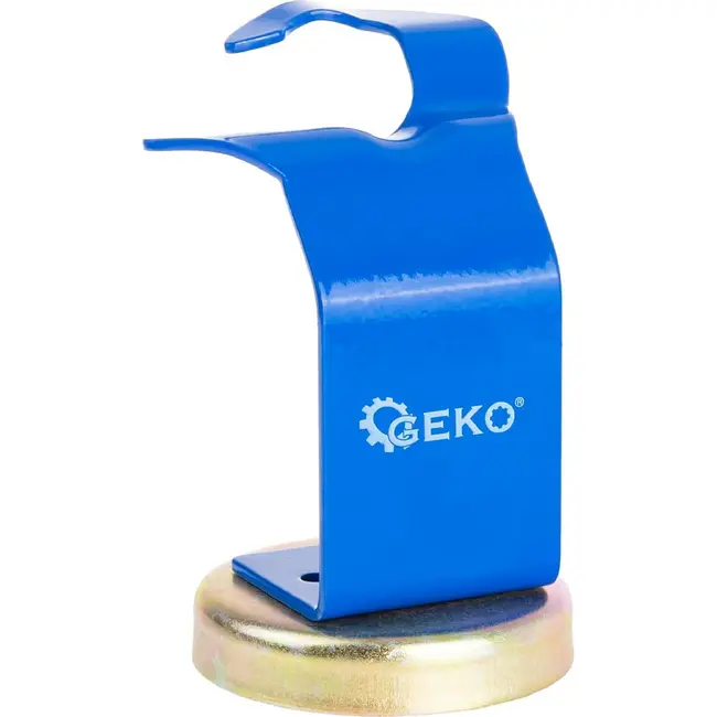 GEKO Magnetische houder voor MIG lastoorts 85 × 148 mm met stalen standaard en voet