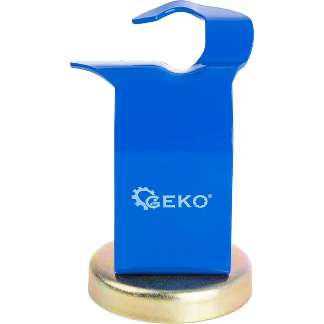 GEKO Magnetische houder voor MIG lastoorts 85 × 148 mm met stalen standaard en voet
