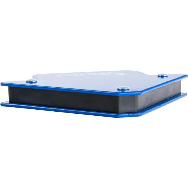 GEKO Magnetische laswinkelhaak set 6 stuks voor lassen uitlijnen en hechten 30° tot 135°