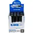 GEKO Afbreekmes 18 mm 24 stuks met metalen body meetschaal en SK4 mes 100 × 0,5 mm