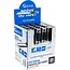 GEKO Afbreekmes 18 mm 24 stuks met metalen body meetschaal en SK4 mes 100 × 0,5 mm