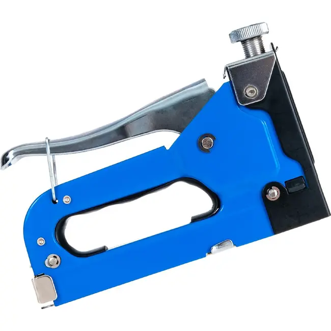GEKO Handtacker type A 4-14 mm voor stoffering folie stof decoratie en dun hout