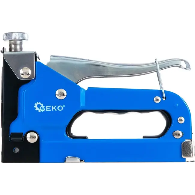 GEKO Handtacker type A 4-14 mm voor stoffering folie stof decoratie en dun hout