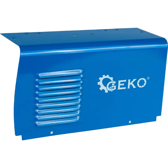 GEKO Kap voor MIG/MAG/MMA lasapparaat 30-250 A blauw met ventilatiesleuven en montagegaten