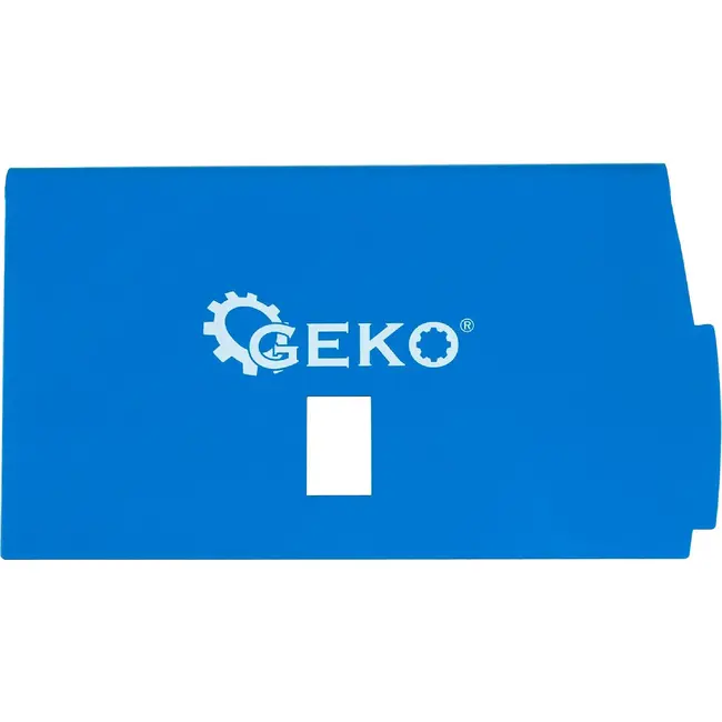 GEKO Kap voor MIG/MAG/MMA lasapparaat 30-250 A blauw met ventilatiesleuven en montagegaten