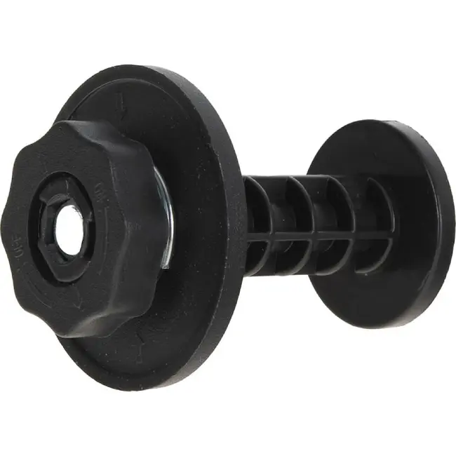 GEKO Spoelas voor MIG/MAG/MMA lasapparaat 30-250 A met zwarte houder en draaiknop