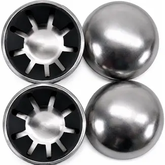 Benson Borgdoppen voor wielen - verchroomd - set van 4 - Ø 20 mm