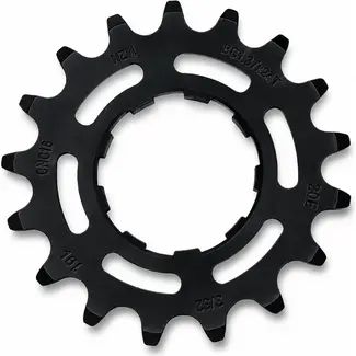 KMC Achtertandwiel - 17T - Chromoly staal - Zwart - Enviolo compatibel