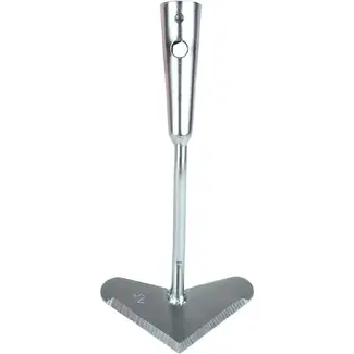 Talen Tools Hartschoffel - Verzinkt Staal - 12 cm - Zonder Steel