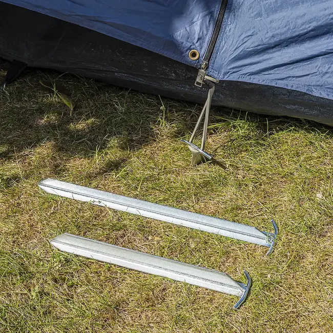 ProPlus Tentharing 40 cm - Gegalvaniseerd Staal - T-profiel voor Extra Grip en Stabiliteit