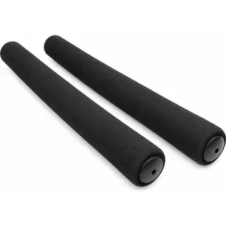 Falkx Foam stuurset - Comfortabel - Zwart - Inclusief afdekdoppen - Per set