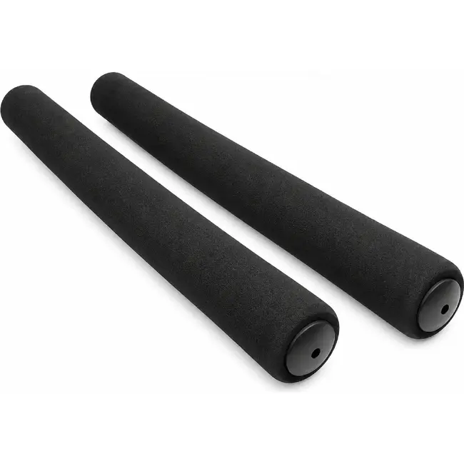 Falkx Foam stuurset - Comfortabel - Zwart - Inclusief afdekdoppen - Per set
