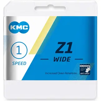 KMC Ketting voor single speed fietsen - No Drop technologie - 112 schakels - Bruin