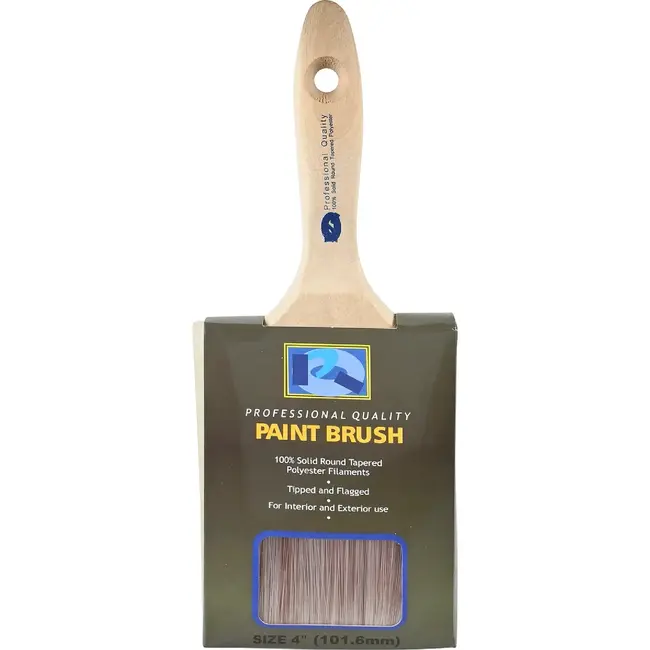 Benson Platte kwast - 10 cm - Acrylvezels - Geschikt voor verf op waterbasis